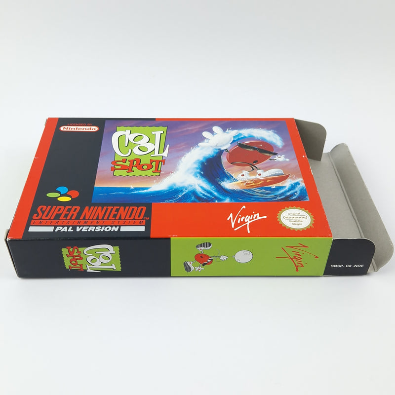 Super Nintendo Spiel : Cool Spot - Modul Anleitung OVP cib / SNES PAL NOE