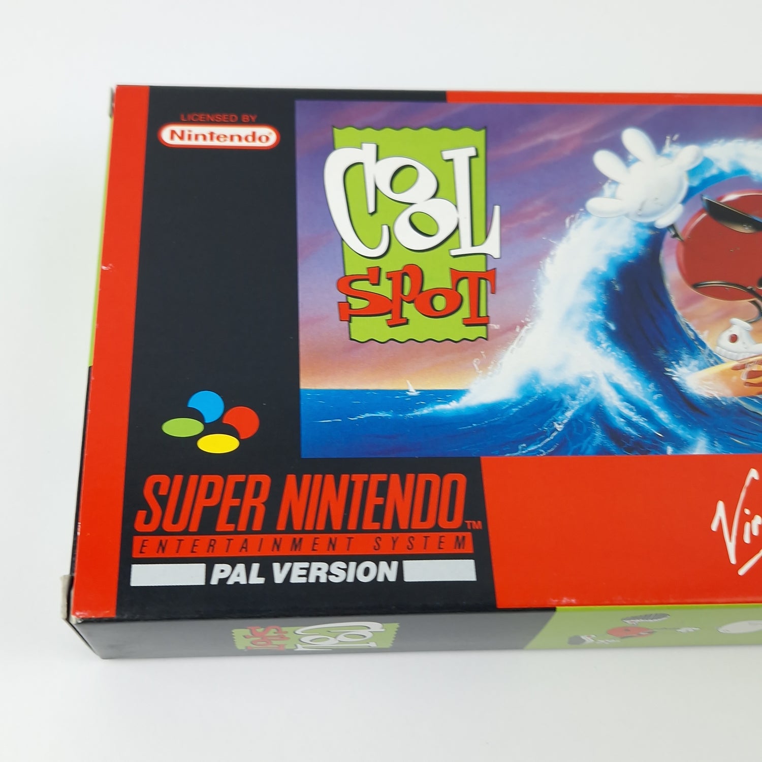 Super Nintendo Game: Cool Spot - Module Instructions OVP cib / SNES PAL NOE