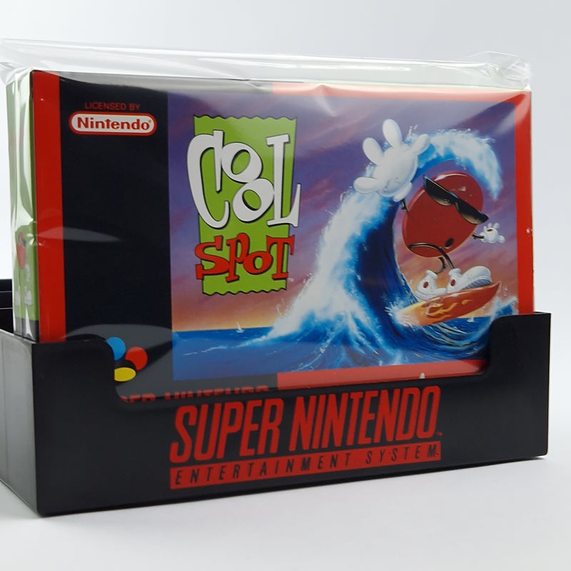 Super Nintendo Game: Cool Spot - Module Instructions OVP cib / SNES PAL NOE