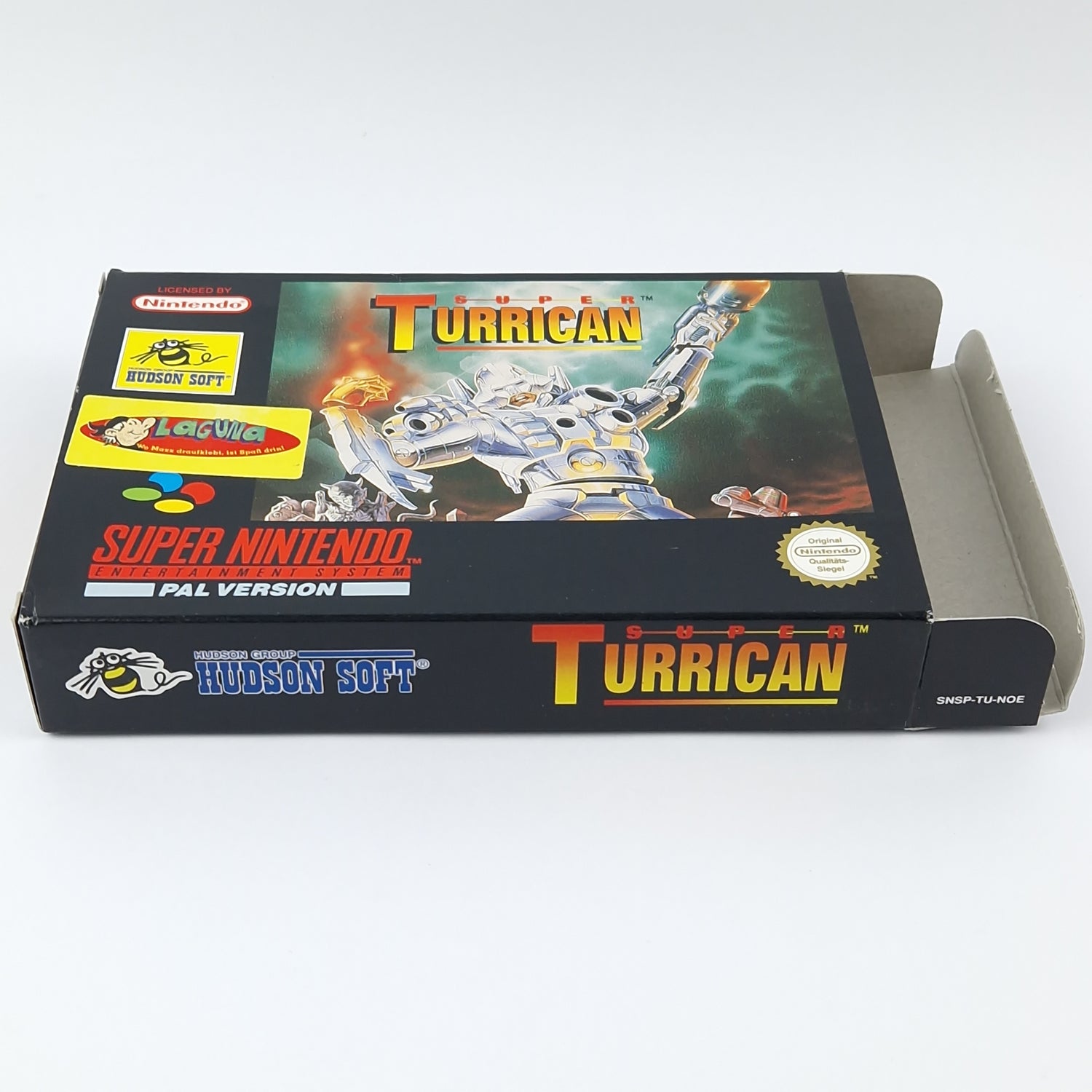 Super Nintendo Spiel : Super Turrican - Modul Anleitung OVP cib / SNES PAL NOE