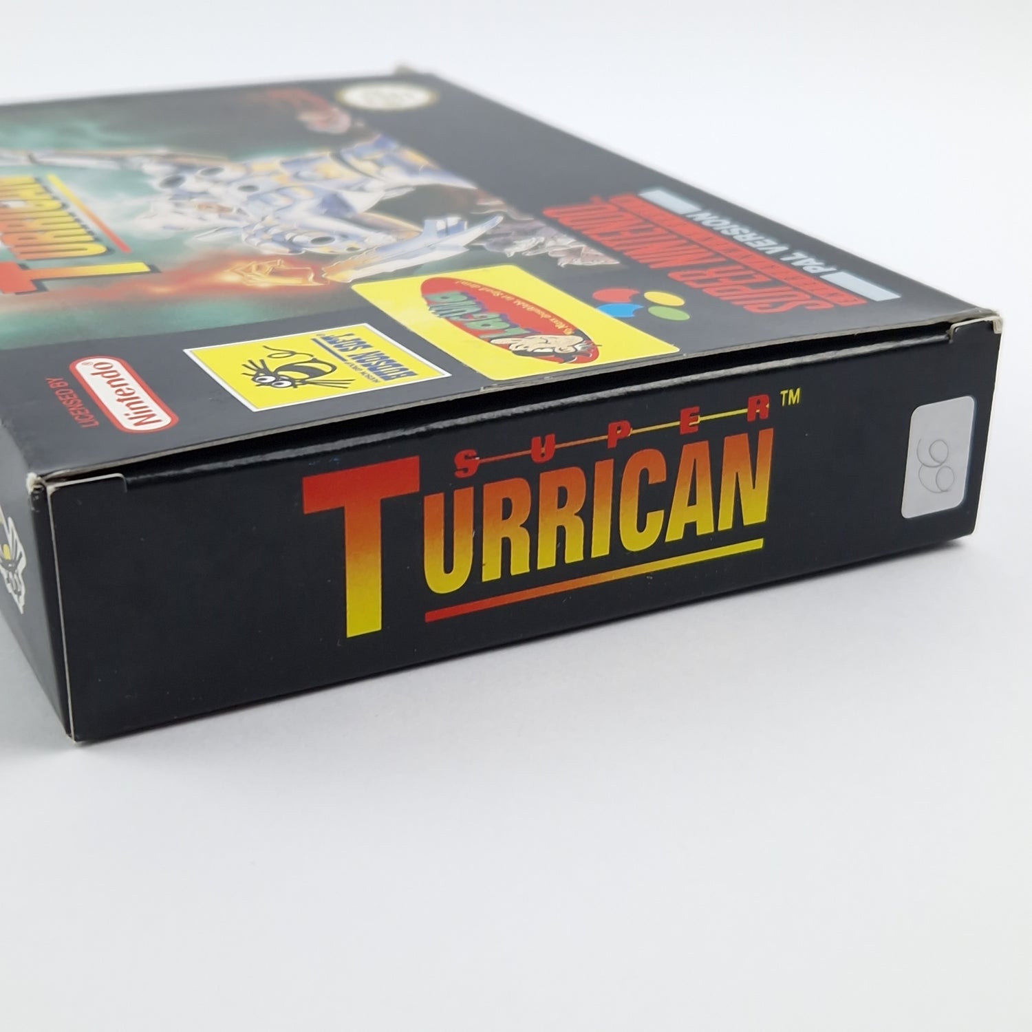 Super Nintendo Spiel : Super Turrican - Modul Anleitung OVP cib / SNES PAL NOE