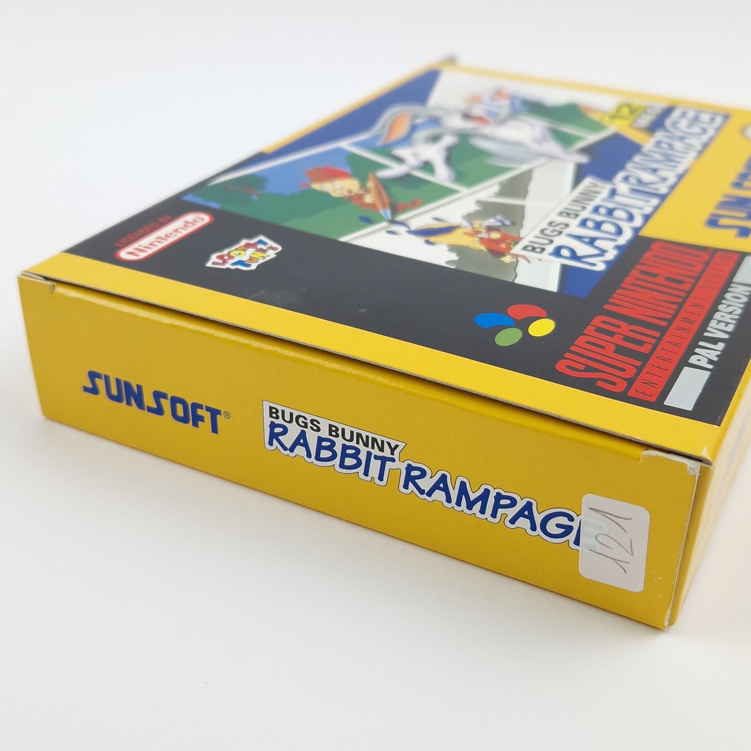 Super Nintendo Spiel : Bugs Bunny Rabbit Rampage - Modul Anleitung OVP cib SNES