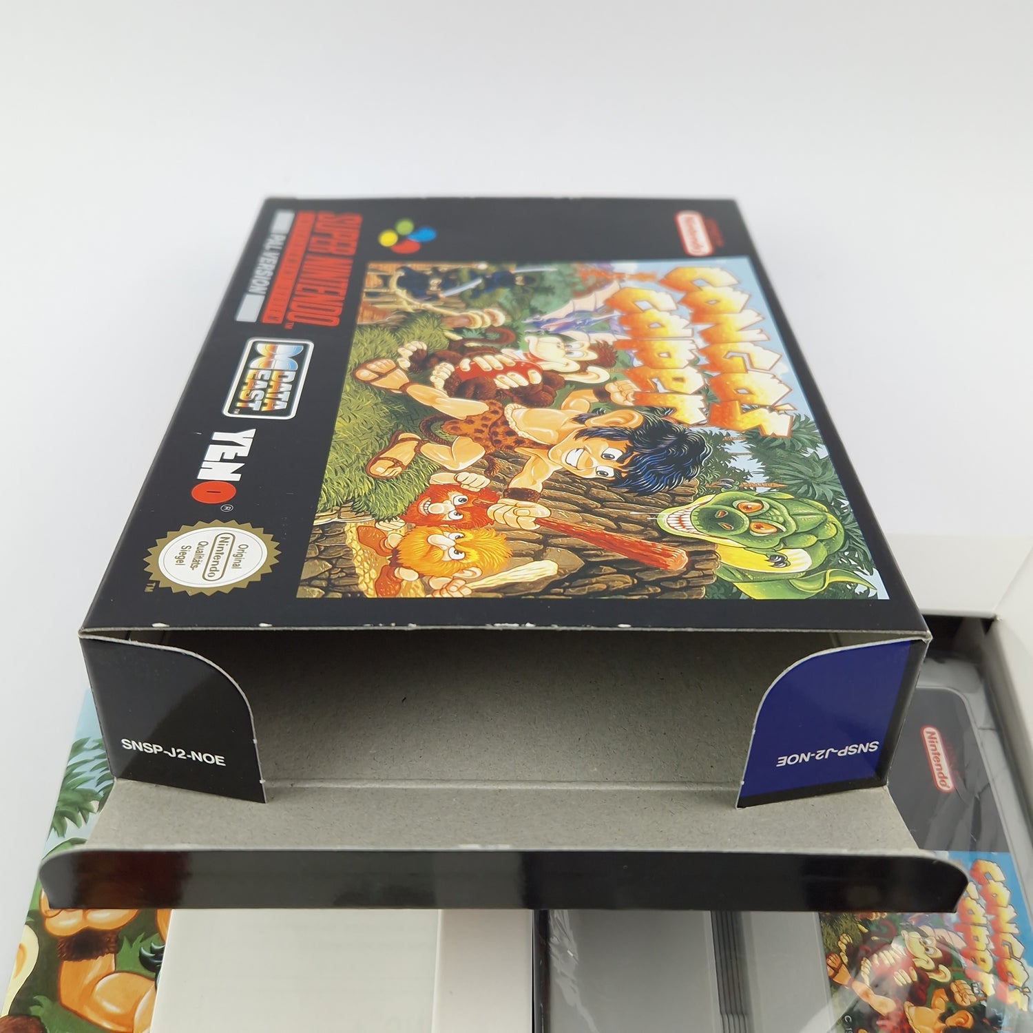 Super Nintendo Spiel : Congos Caper - Modul Anleitung OVP cib / SNES PAL NOE