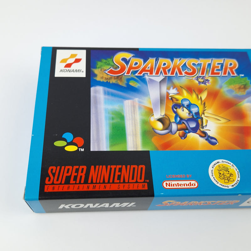 Super Nintendo Spiel : Sparkster - Modul Anleitung OVP cib / SNES PAL EUR