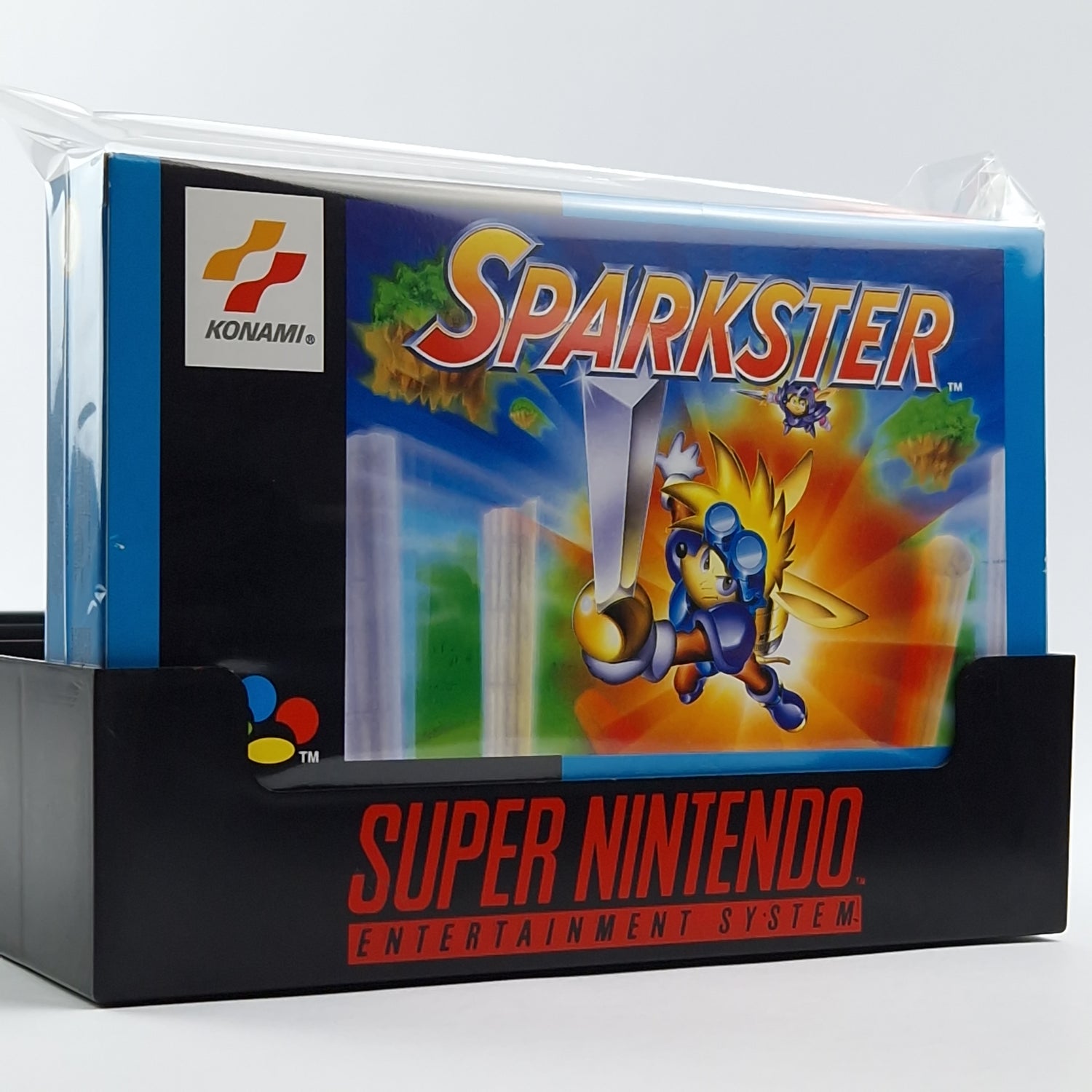 Super Nintendo Spiel : Sparkster - Modul Anleitung OVP cib / SNES PAL EUR