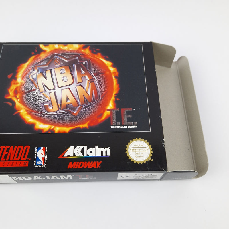 Super Nintendo Spiel : NBA JAM T.E. Tournament Edition - SNES cib OVP PAL EUR