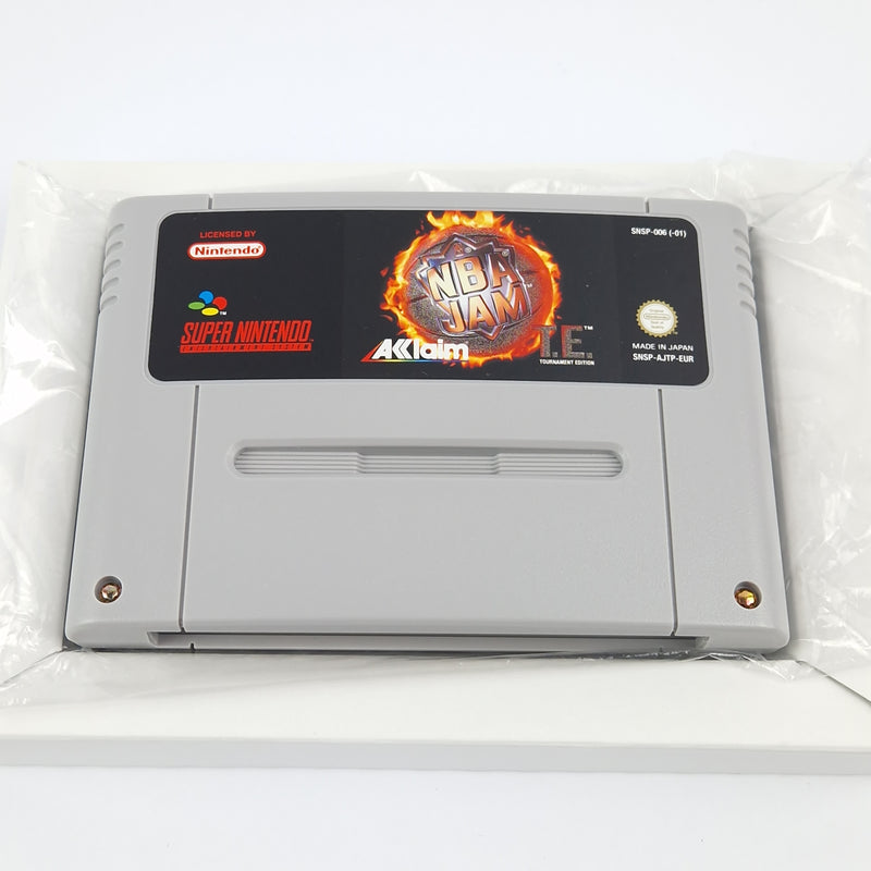 Super Nintendo Spiel : NBA JAM T.E. Tournament Edition - SNES cib OVP PAL EUR