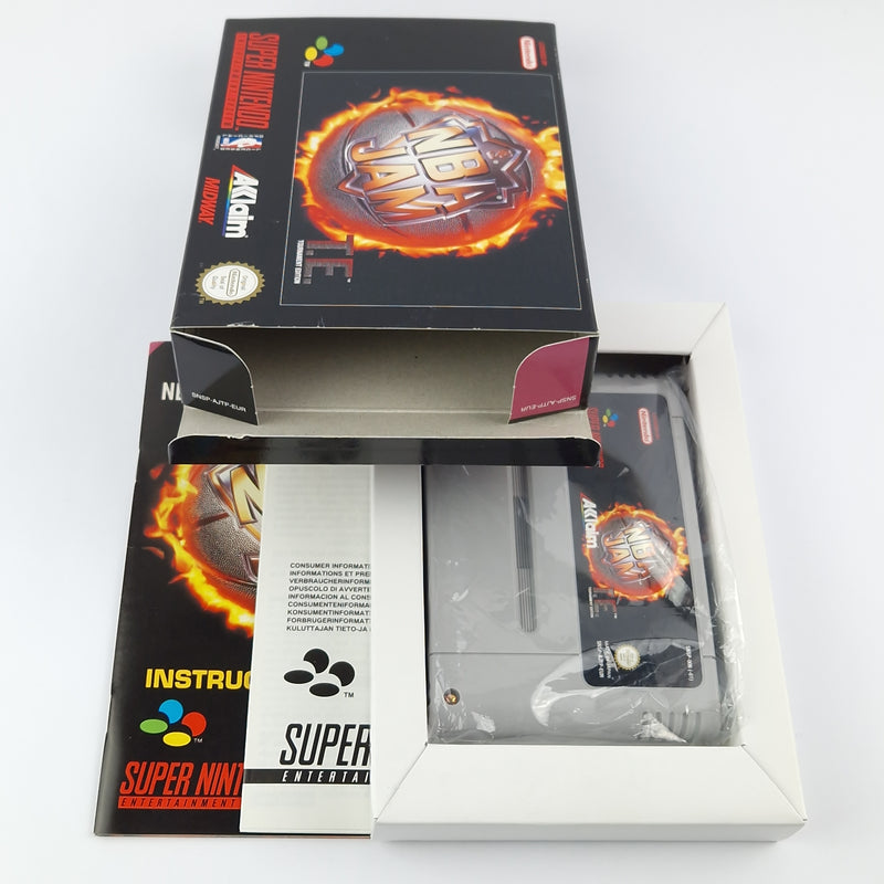 Super Nintendo Spiel : NBA JAM T.E. Tournament Edition - SNES cib OVP PAL EUR