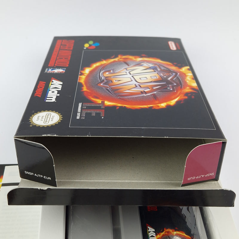 Super Nintendo Spiel : NBA JAM T.E. Tournament Edition - SNES cib OVP PAL EUR