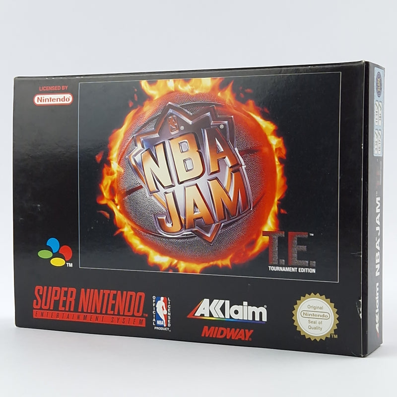 Super Nintendo Spiel : NBA JAM T.E. Tournament Edition - SNES cib OVP PAL EUR