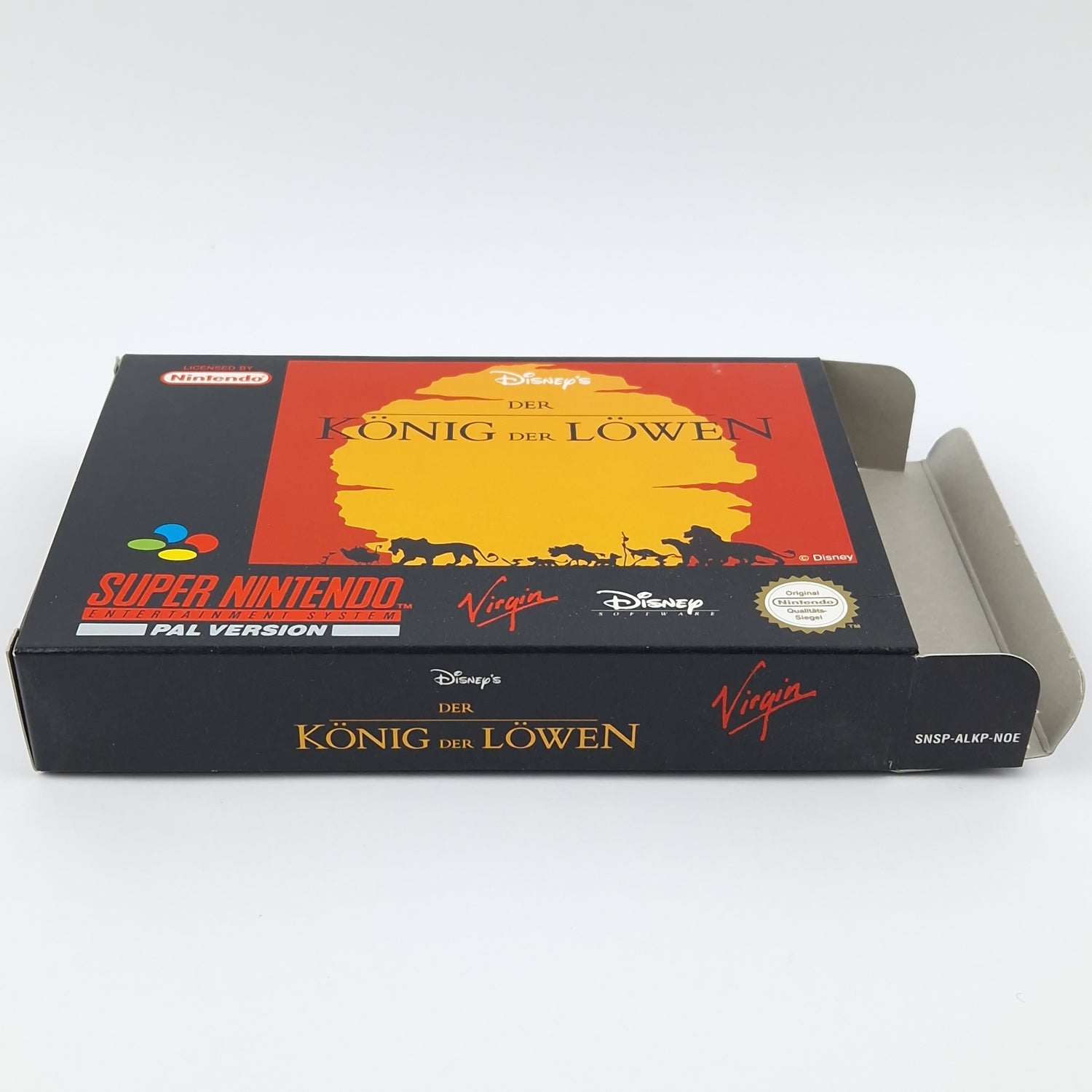 Super Nintendo Game: Disney's The Lion King - SNES cib OVP PAL NOE