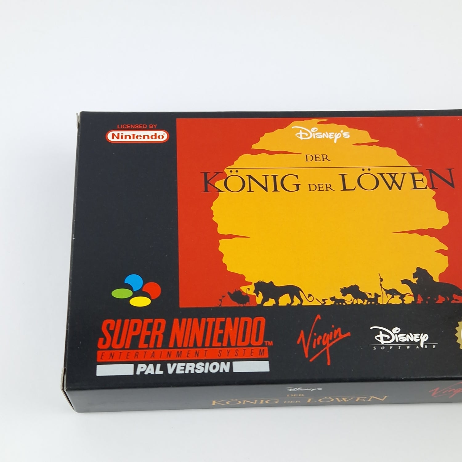 Super Nintendo Game: Disney's The Lion King - SNES cib OVP PAL NOE