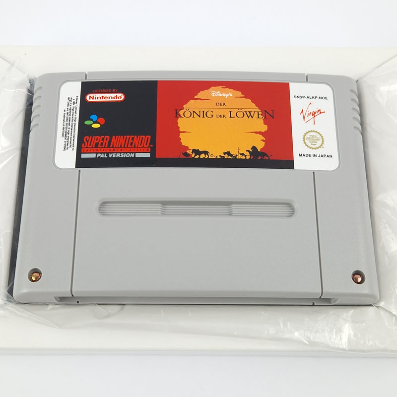 Super Nintendo Game: Disney's The Lion King - SNES cib OVP PAL NOE