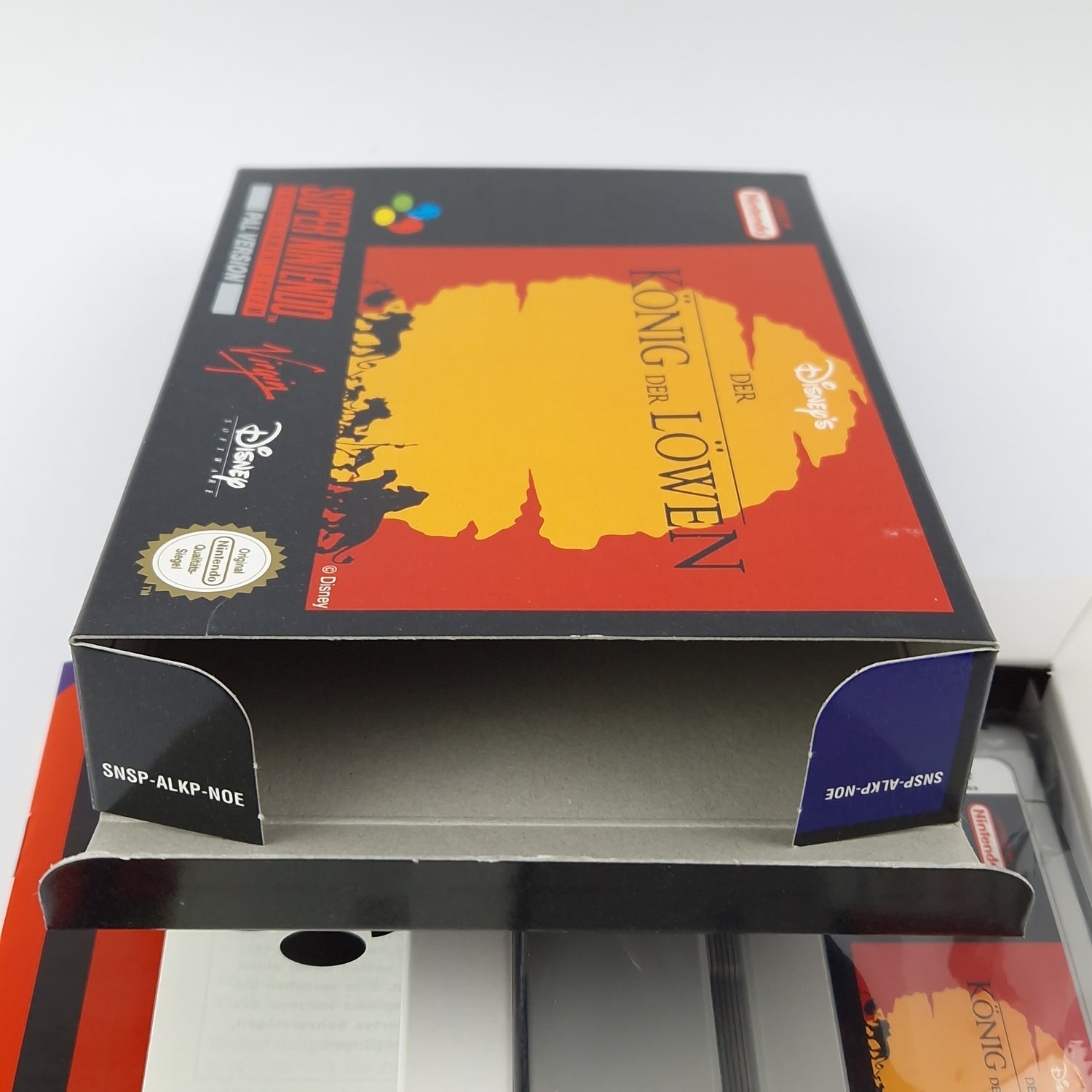 Super Nintendo Game: Disney's The Lion King - SNES cib OVP PAL NOE