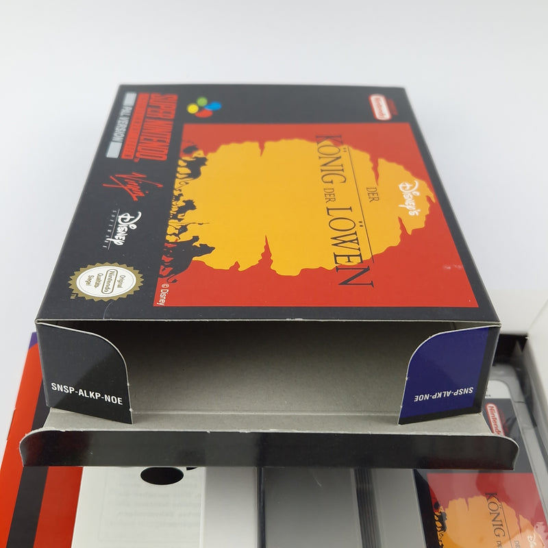 Super Nintendo Spiel : Disneys Der König der Löwen - SNES cib OVP PAL NOE