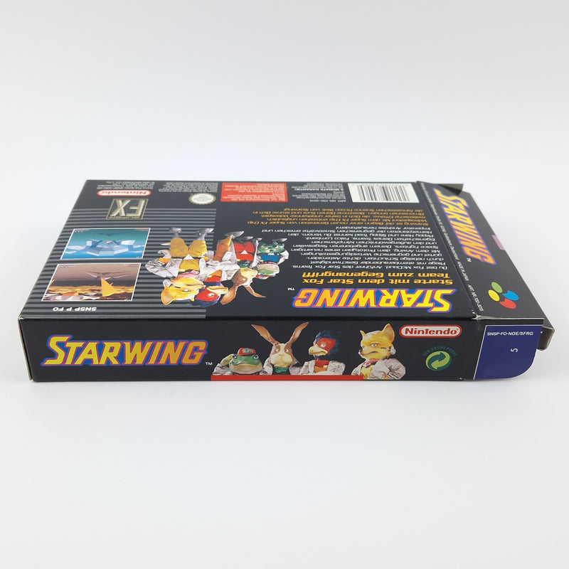 Super Nintendo Spiel : Starwing - Modul Anleitung OVP cib | SNES PAL NOE