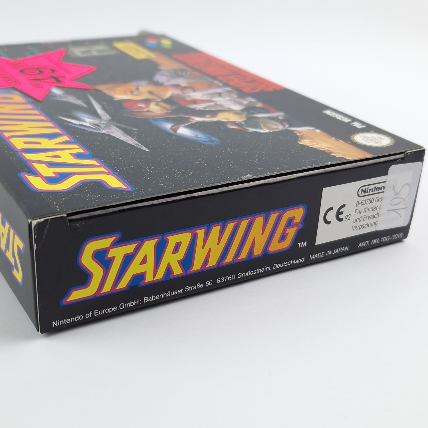 Super Nintendo Spiel : Starwing - Modul Anleitung OVP cib | SNES PAL NOE