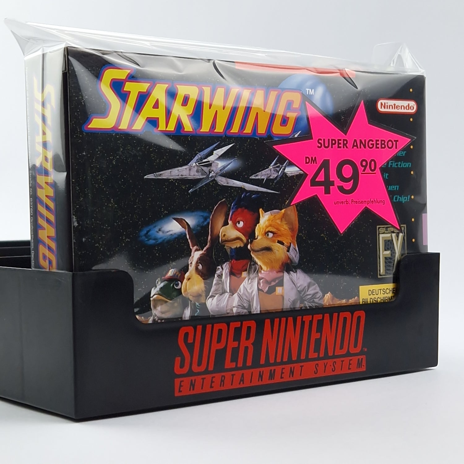 Super Nintendo Spiel : Starwing - Modul Anleitung OVP cib | SNES PAL NOE