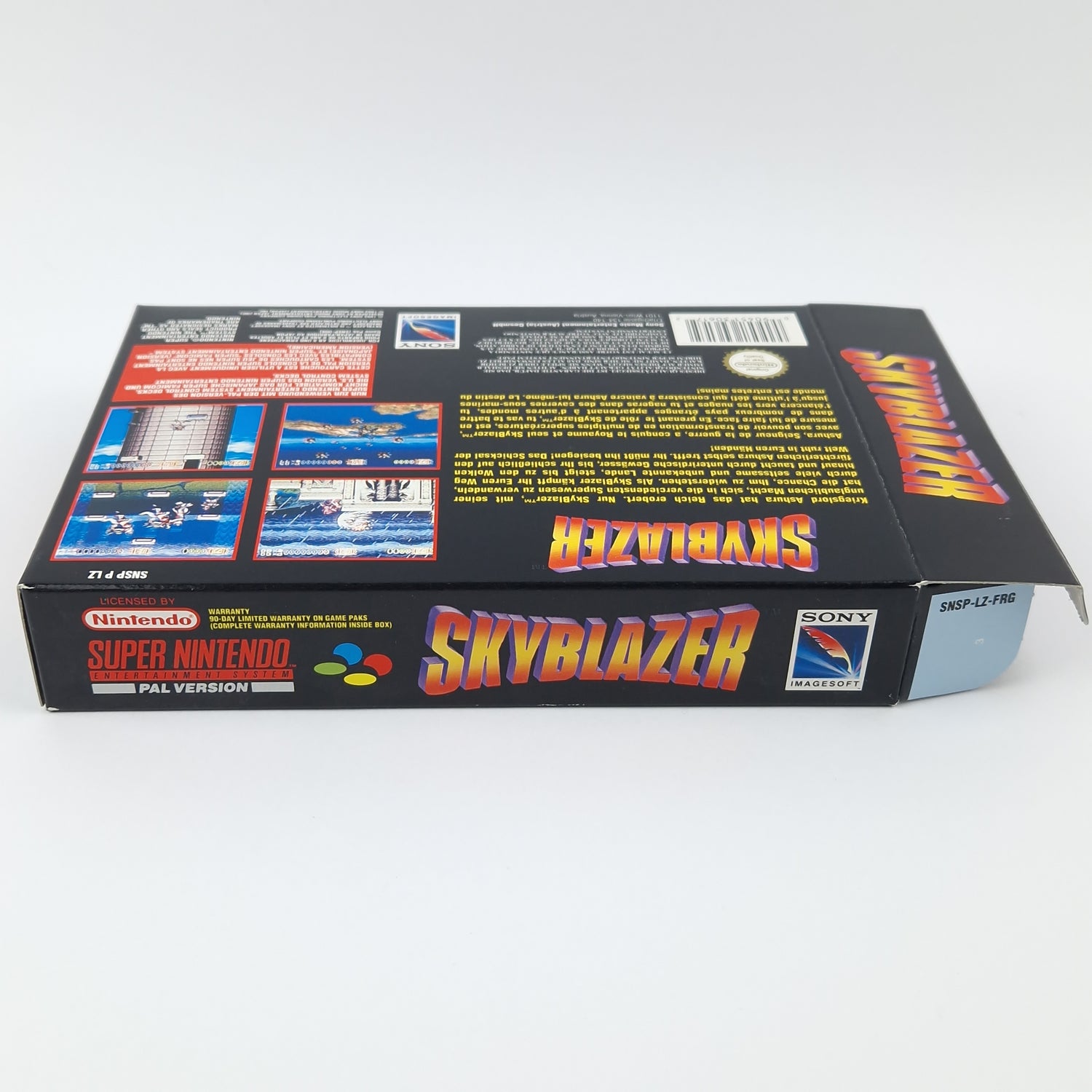 Super Nintendo Spiel : Skyblazer - Modul Anleitung OVP cib | SNES PAL FRG