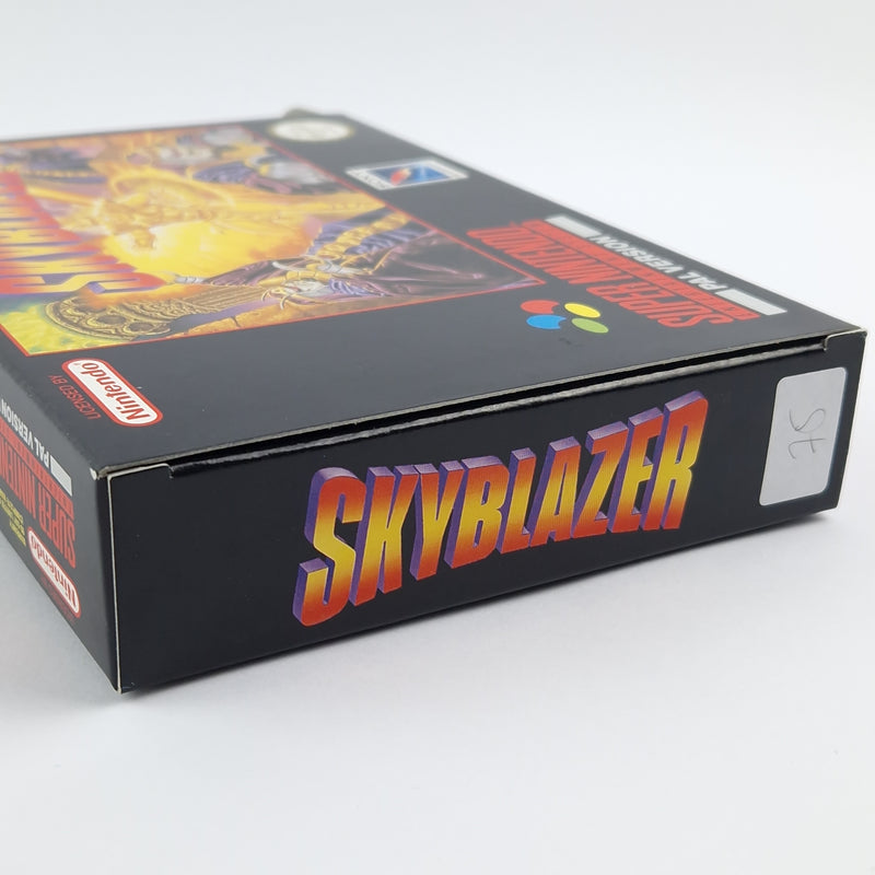 Super Nintendo Game: Skyblazer - Module Instructions OVP cib | SNES PAL FRG