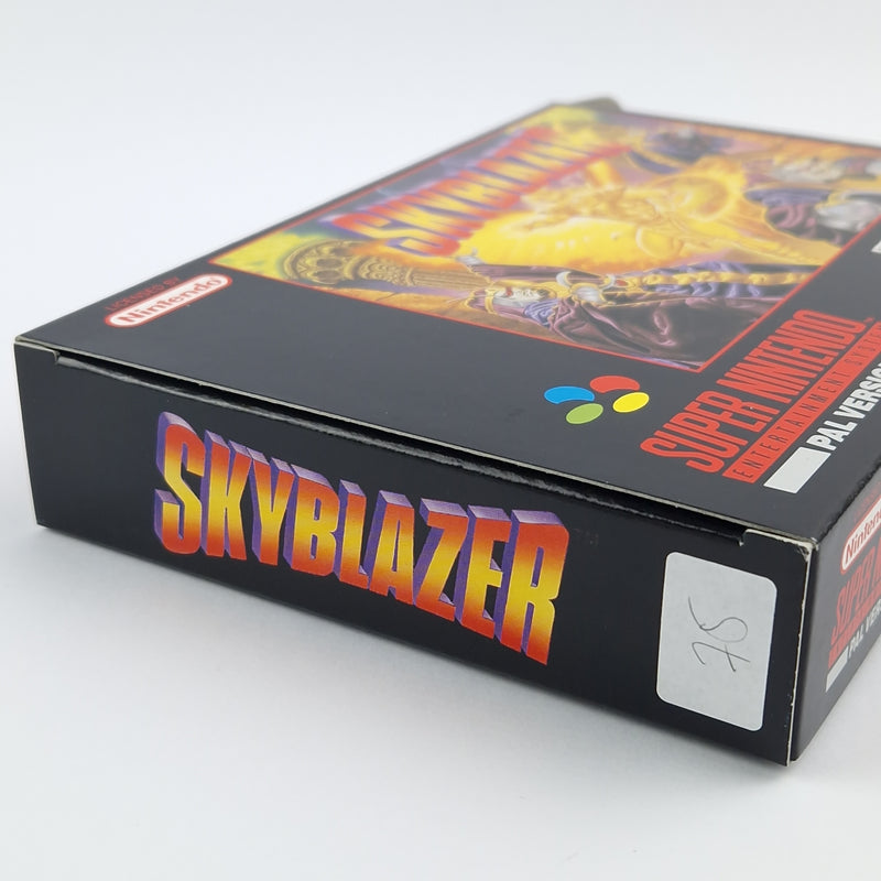 Super Nintendo Game: Skyblazer - Module Instructions OVP cib | SNES PAL FRG