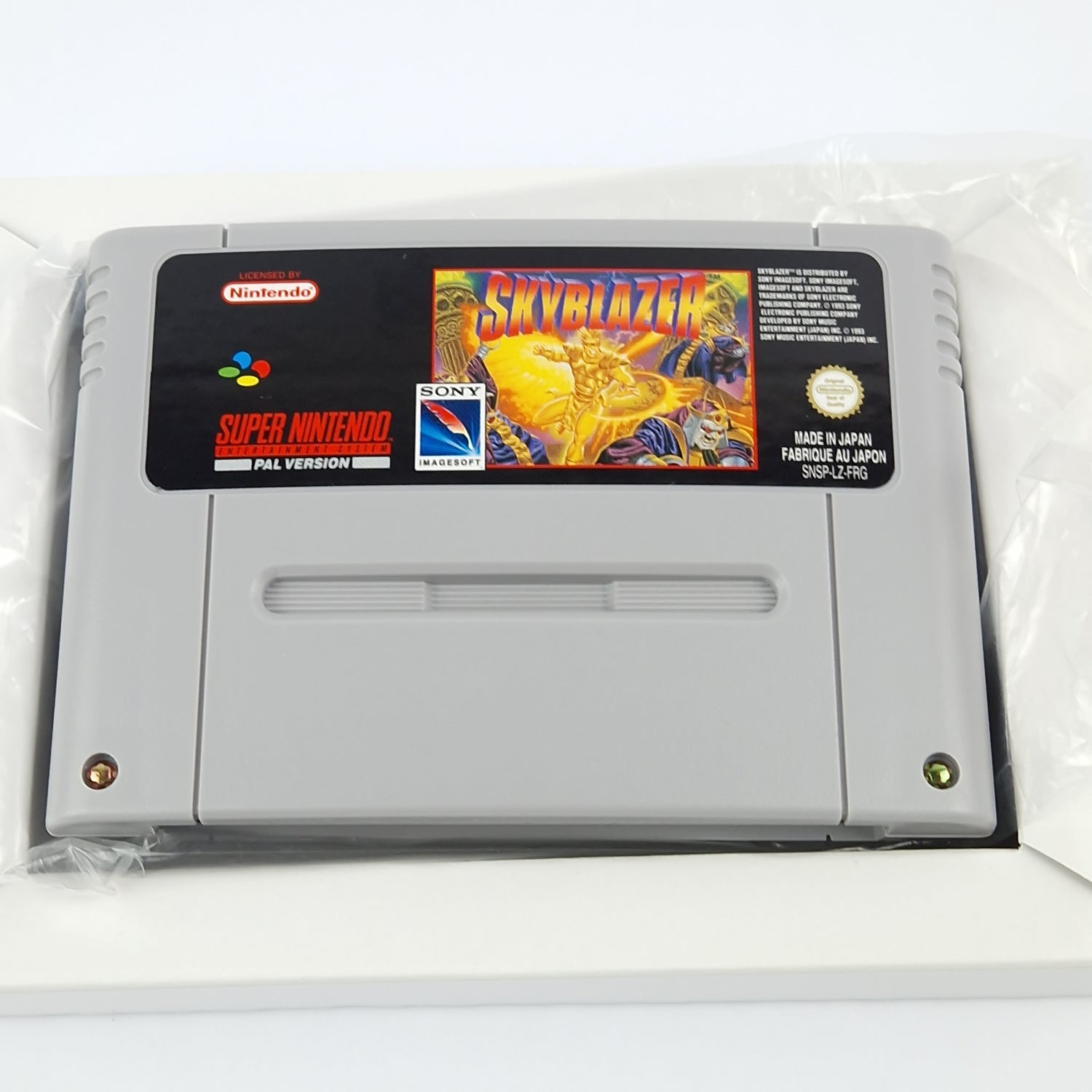 Super Nintendo Spiel : Skyblazer - Modul Anleitung OVP cib | SNES PAL FRG