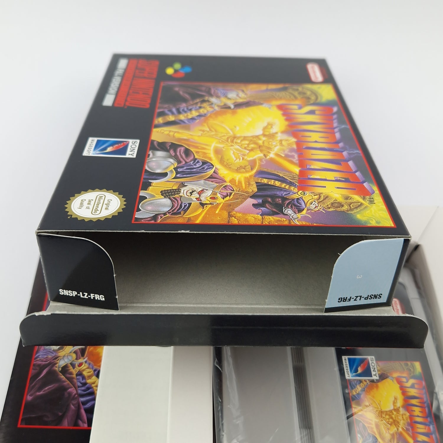 Super Nintendo Game: Skyblazer - Module Instructions OVP cib | SNES PAL FRG