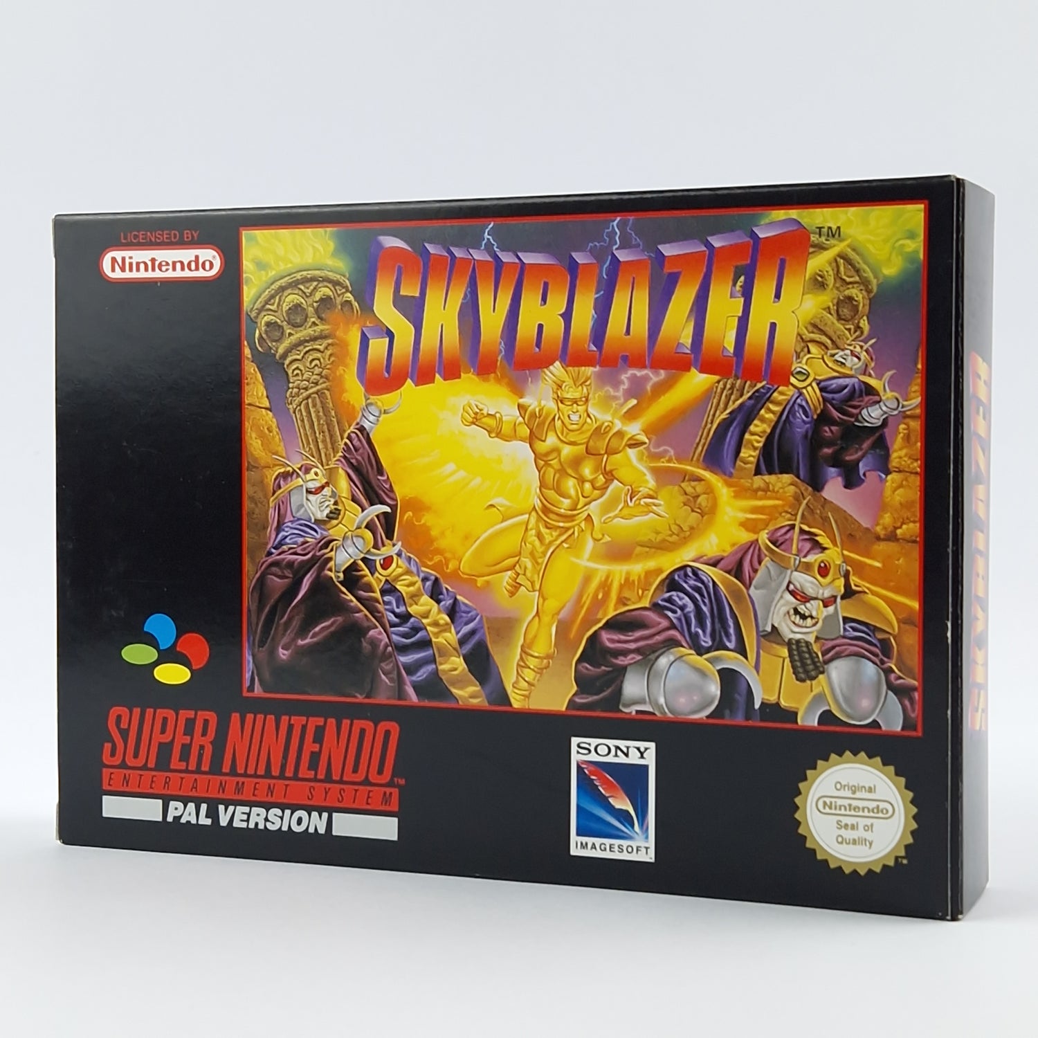 Super Nintendo Spiel : Skyblazer - Modul Anleitung OVP cib | SNES PAL FRG