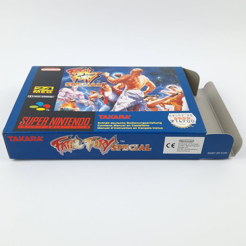 Super Nintendo Spiel : Fatal Fury Special - Modul Anleitung OVP cib | SNES PAL