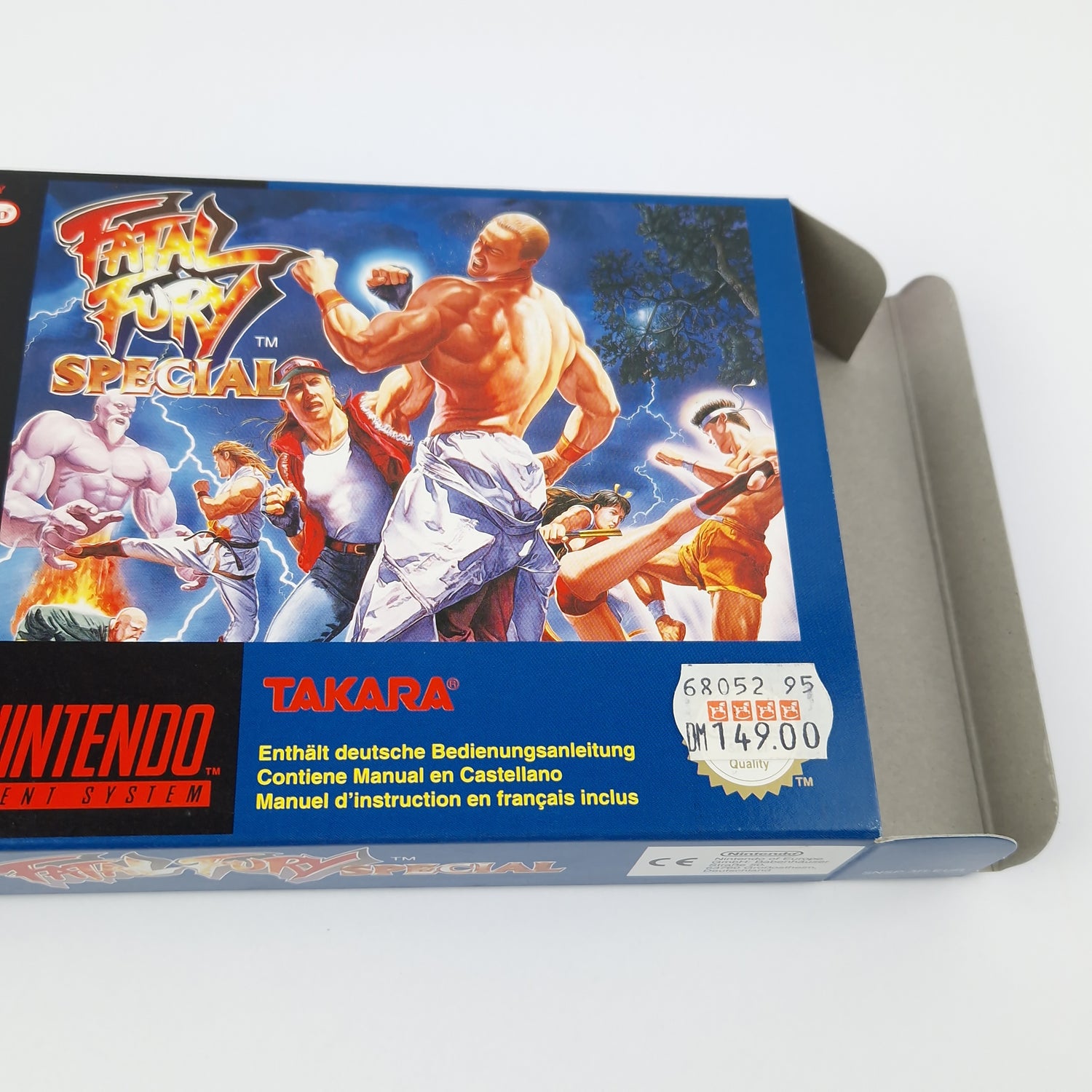 Super Nintendo Spiel : Fatal Fury Special - Modul Anleitung OVP cib | SNES PAL