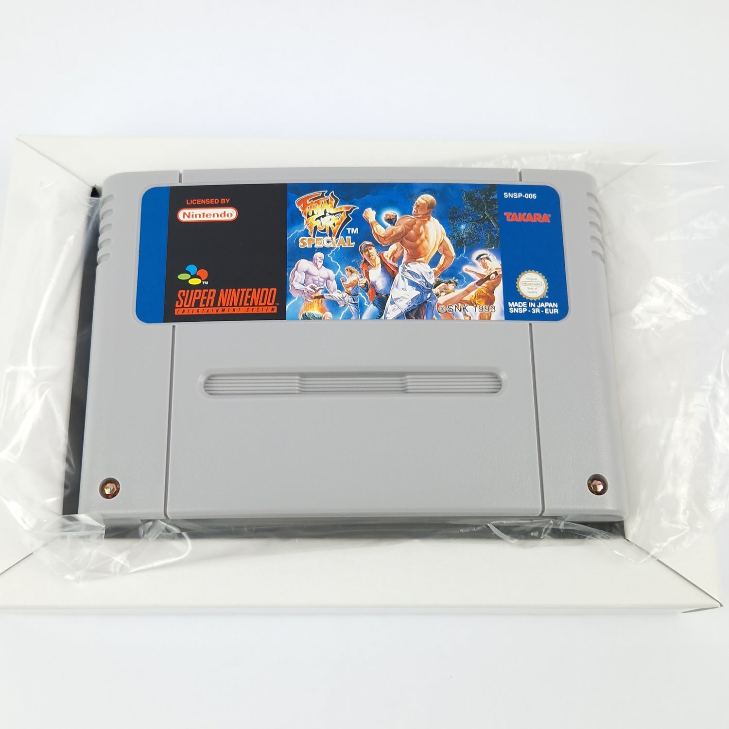 Super Nintendo Spiel : Fatal Fury Special - Modul Anleitung OVP cib | SNES PAL