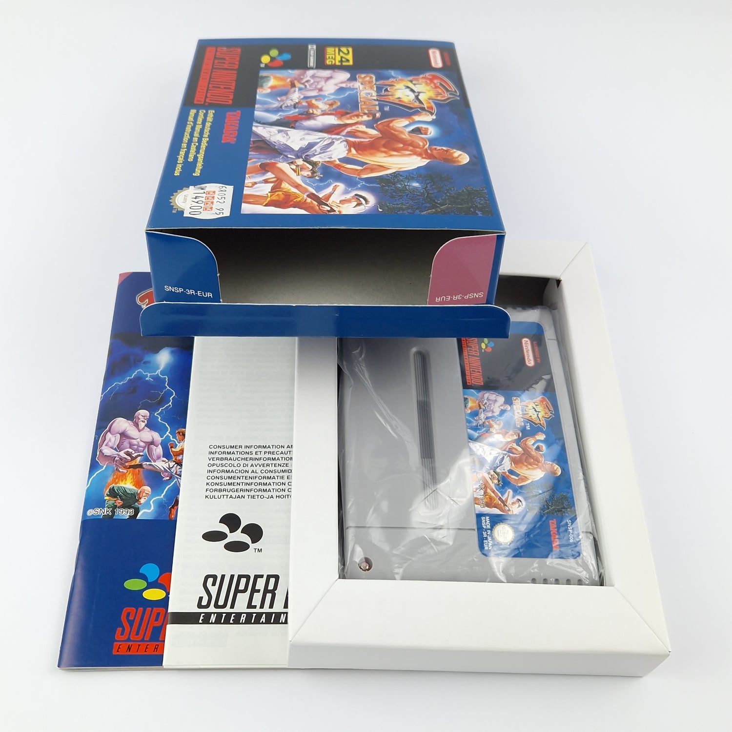 Super Nintendo Spiel : Fatal Fury Special - Modul Anleitung OVP cib | SNES PAL