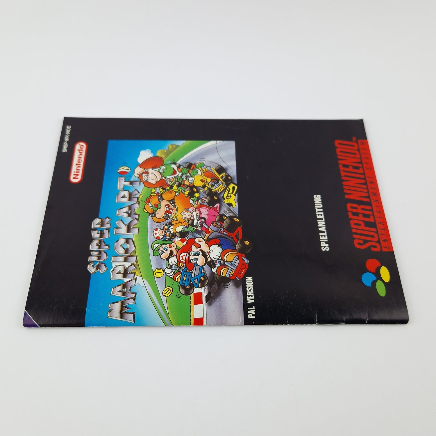 Super Nintendo Game: Super Mario Kart - Module Instructions OVP cib | SNES PAL NOE