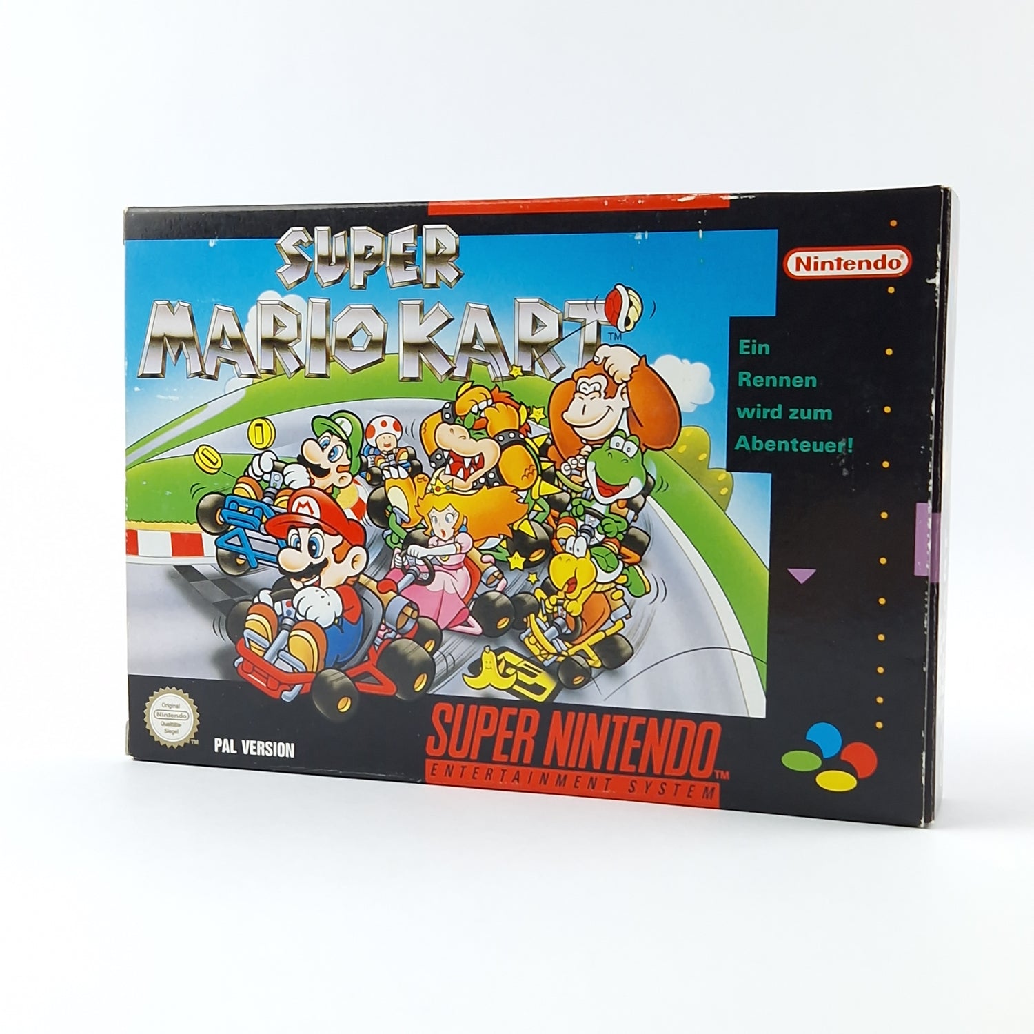 Super Nintendo Game: Super Mario Kart - Module Instructions OVP cib | SNES PAL NOE