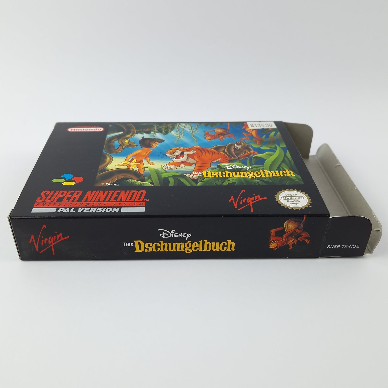 Super Nintendo Spiel : Disney das Dschungelbuch - Modul Anleitung OVP cib | SNES