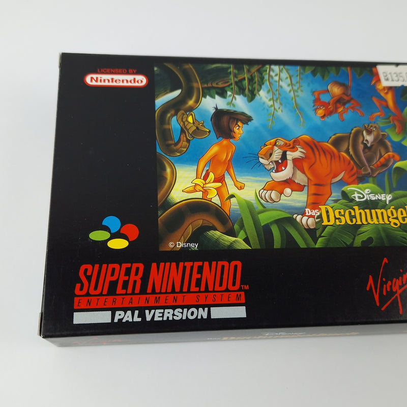 Super Nintendo Spiel : Disney das Dschungelbuch - Modul Anleitung OVP cib | SNES