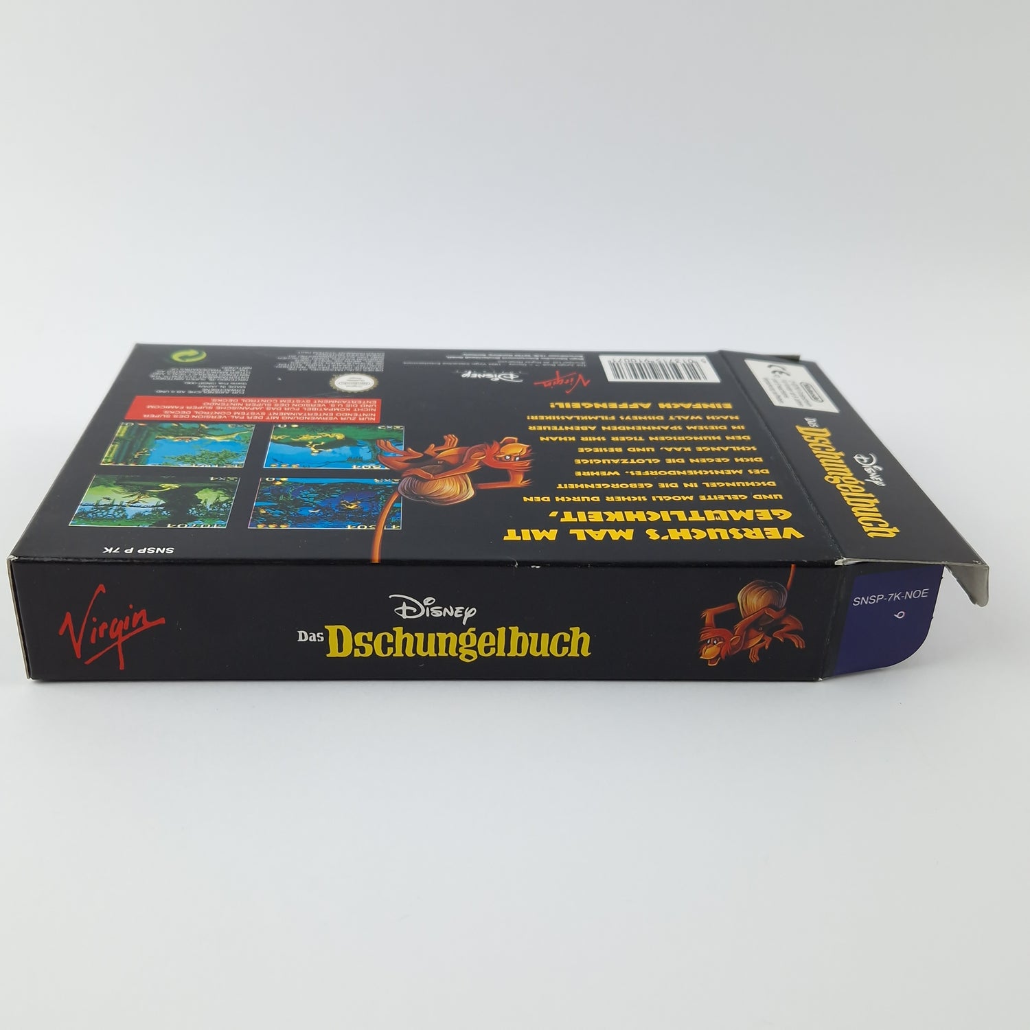 Super Nintendo Spiel : Disney das Dschungelbuch - Modul Anleitung OVP cib | SNES