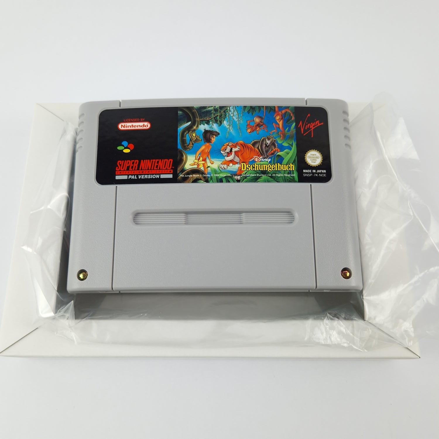 Super Nintendo Spiel : Disney das Dschungelbuch - Modul Anleitung OVP cib | SNES