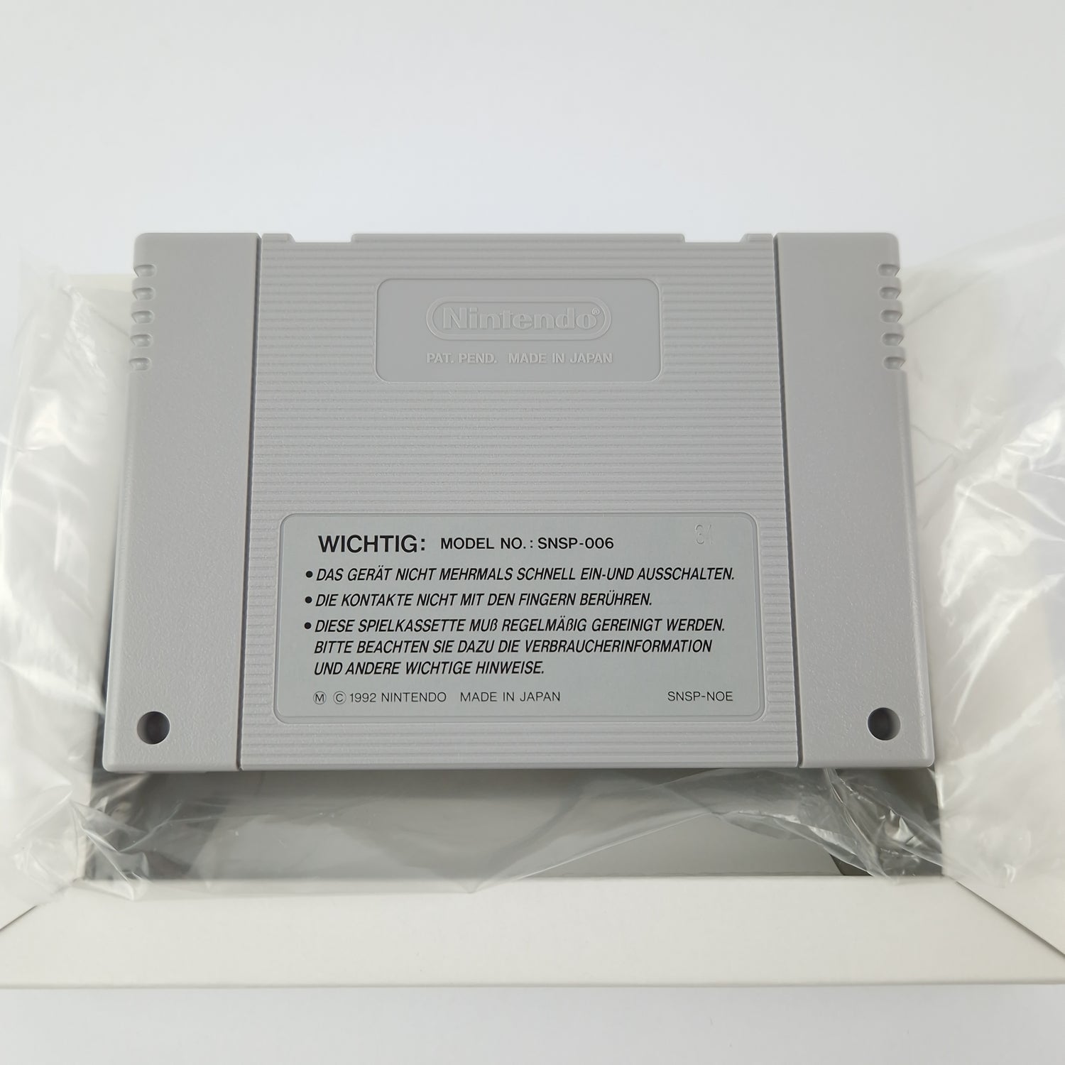 Super Nintendo Spiel : Disney das Dschungelbuch - Modul Anleitung OVP cib | SNES