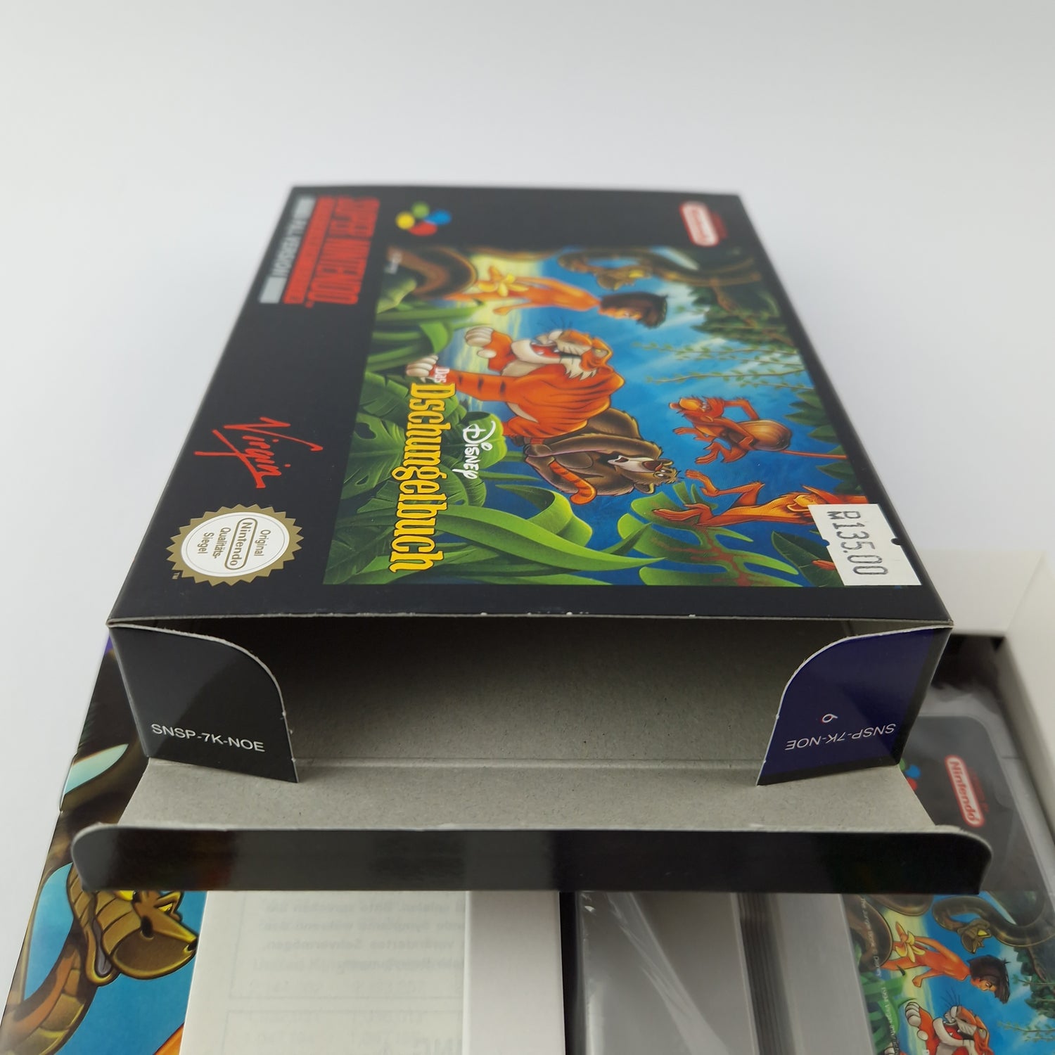 Super Nintendo Spiel : Disney das Dschungelbuch - Modul Anleitung OVP cib | SNES