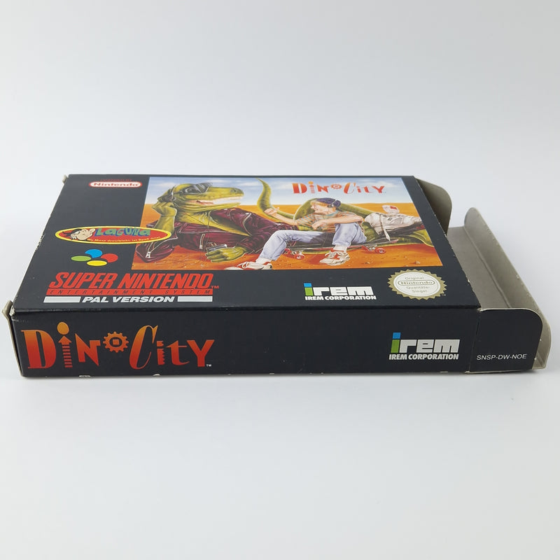 Super Nintendo Spiel : Dino City + Poster - Modul Anleitung OVP cib | SNES NOE