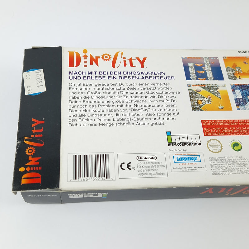 Super Nintendo Spiel : Dino City + Poster - Modul Anleitung OVP cib | SNES NOE