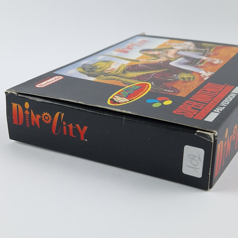 Super Nintendo Spiel : Dino City + Poster - Modul Anleitung OVP cib | SNES NOE
