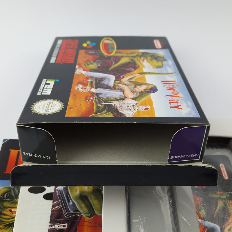 Super Nintendo Game: Dino City + Poster Module Instructions OVP cib | SNES NOE