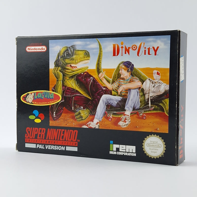 Super Nintendo Spiel : Dino City + Poster - Modul Anleitung OVP cib | SNES NOE