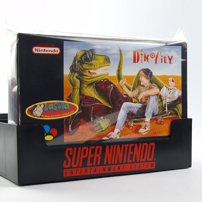 Super Nintendo Spiel : Dino City + Poster - Modul Anleitung OVP cib | SNES NOE