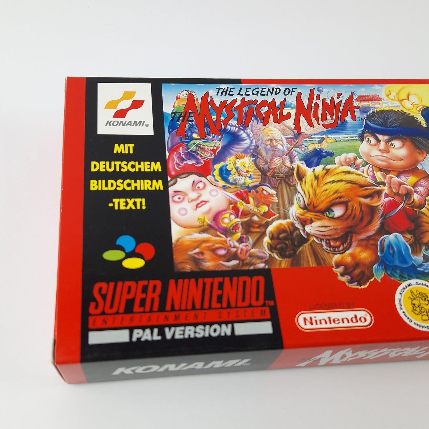 Super Nintendo Game: The Legend of Mystical Ninja - Module Instructions OVP cib