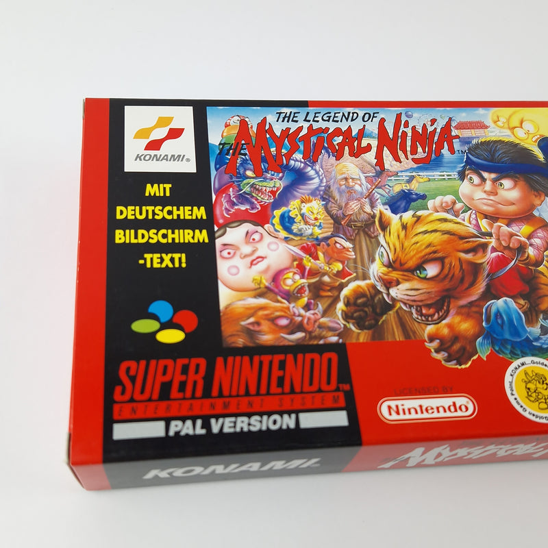 Super Nintendo Spiel : The Legend of Mystical Ninja - Modul Anleitung OVP cib