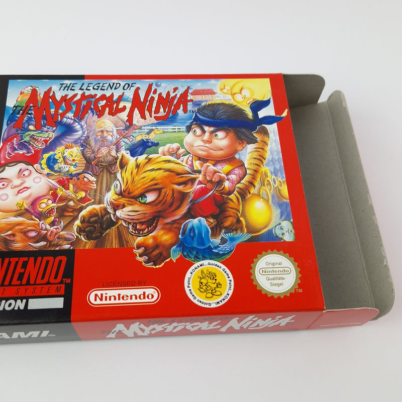 Super Nintendo Game: The Legend of Mystical Ninja - Module Instructions OVP cib