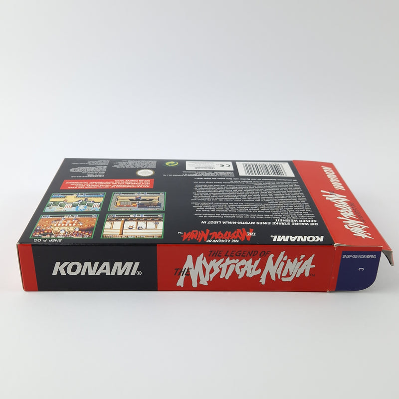 Super Nintendo Spiel : The Legend of Mystical Ninja - Modul Anleitung OVP cib